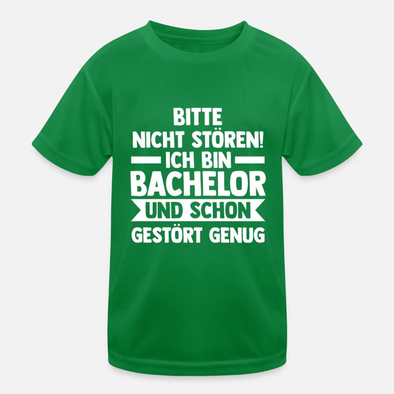 Student Akademiker Uni Abschlussfeier Bachelor Kinder Funktions-T-Shirt