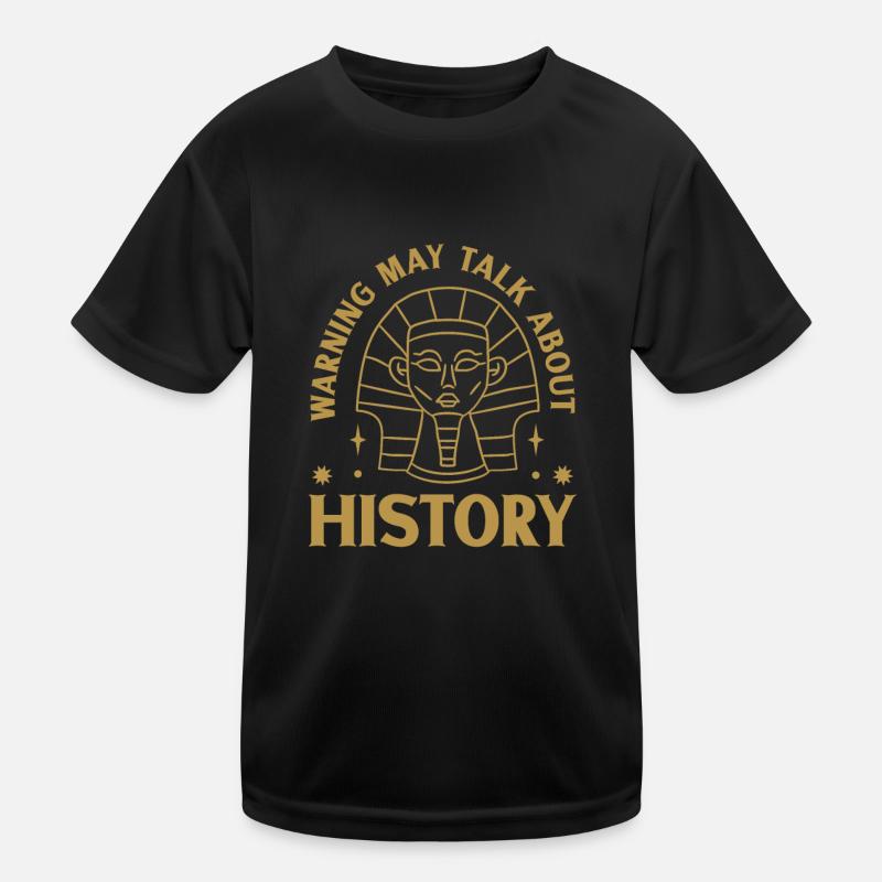 History historian History Kids Functional T-Shirt