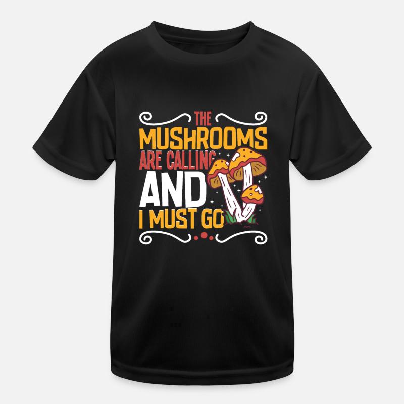 Cueilleur de champignons de Morel Champignon Champignon T-shirt sport Enfant