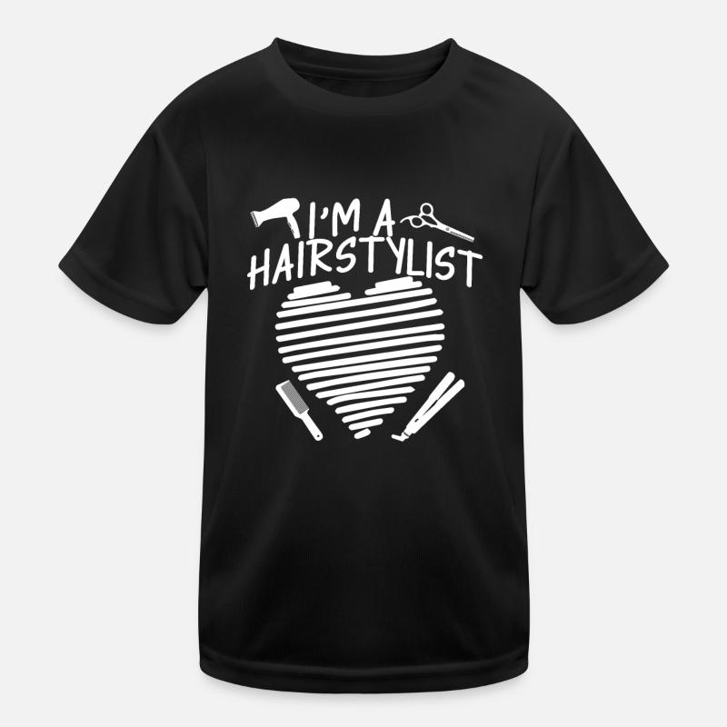 Coiffeur Coiffeur Coiffeur T-shirt sport Enfant