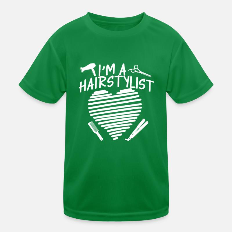 Coiffeur Coiffeur Coiffeur T-shirt sport Enfant