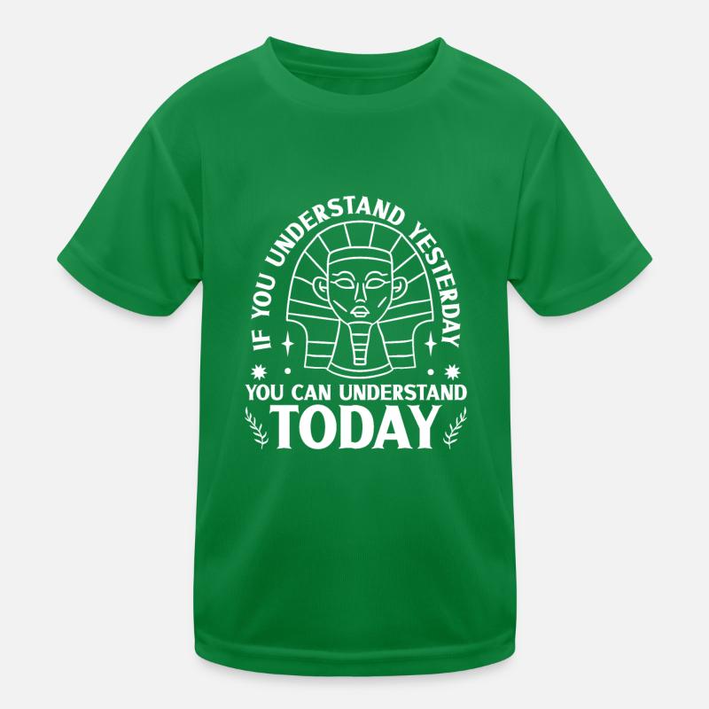 History historian History Kids Functional T-Shirt