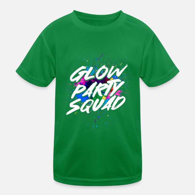 Escouade Glow Party T-shirt sport Enfant