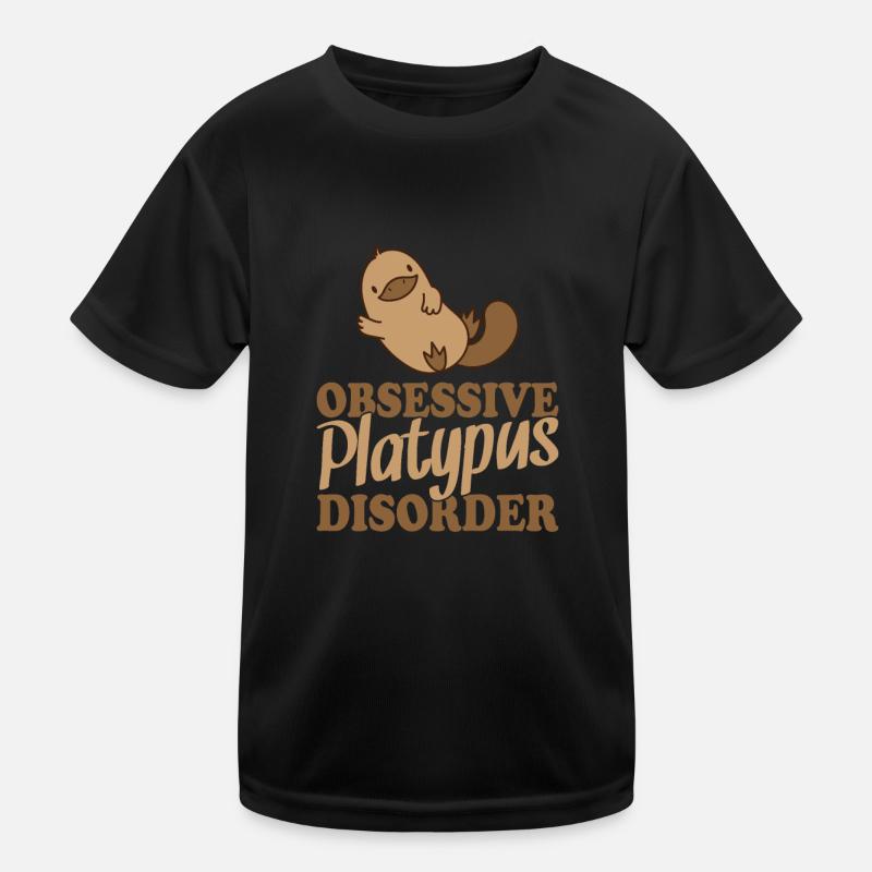 Obsessive Platypus Disorder Schnabeltier Kids Functional T-Shirt