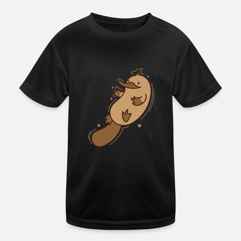 Schnabeltier Outback Australien Tier Kinder Funktions-T-Shirt