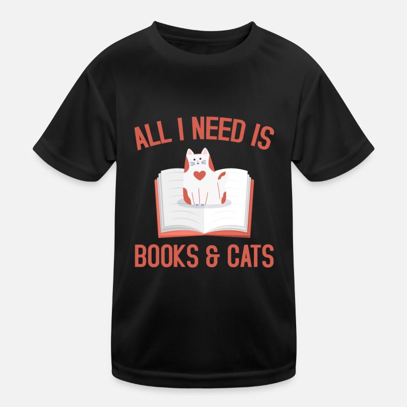 All I need is books Kinder Funktions-T-Shirt