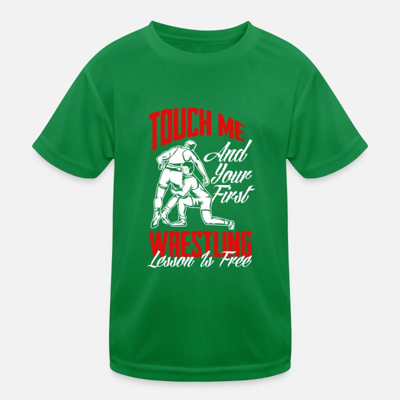 Slogan du lutteur T-shirt sport Enfant