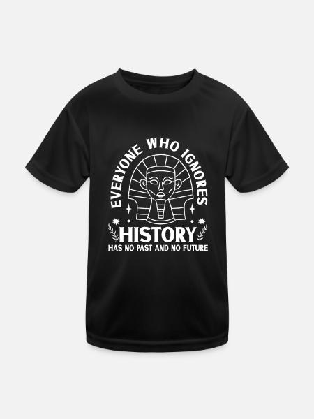 History historian History - Kids Functional T-Shirt - black - Front