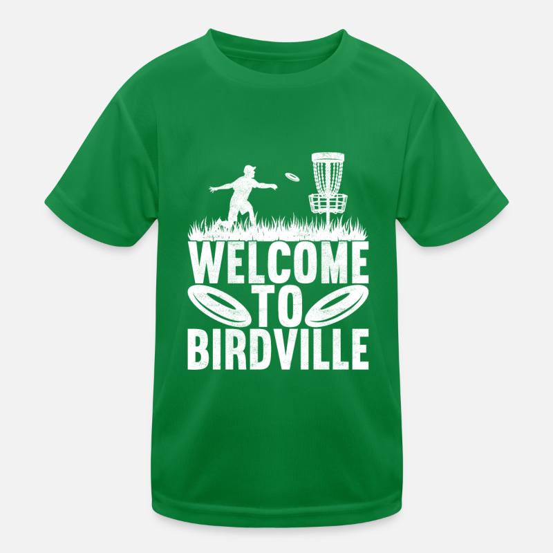 Disc Golf Discgolfspieler Kinder Funktions-T-Shirt