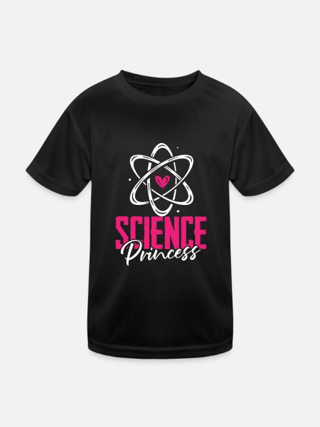 Biologie Biologe Kinder Biologie - Kinder Funktions-T-Shirt - Schwarz - Vorne