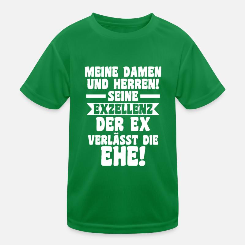 Geschieden Scheidung Scheidungsparty Kinder Funktions-T-Shirt