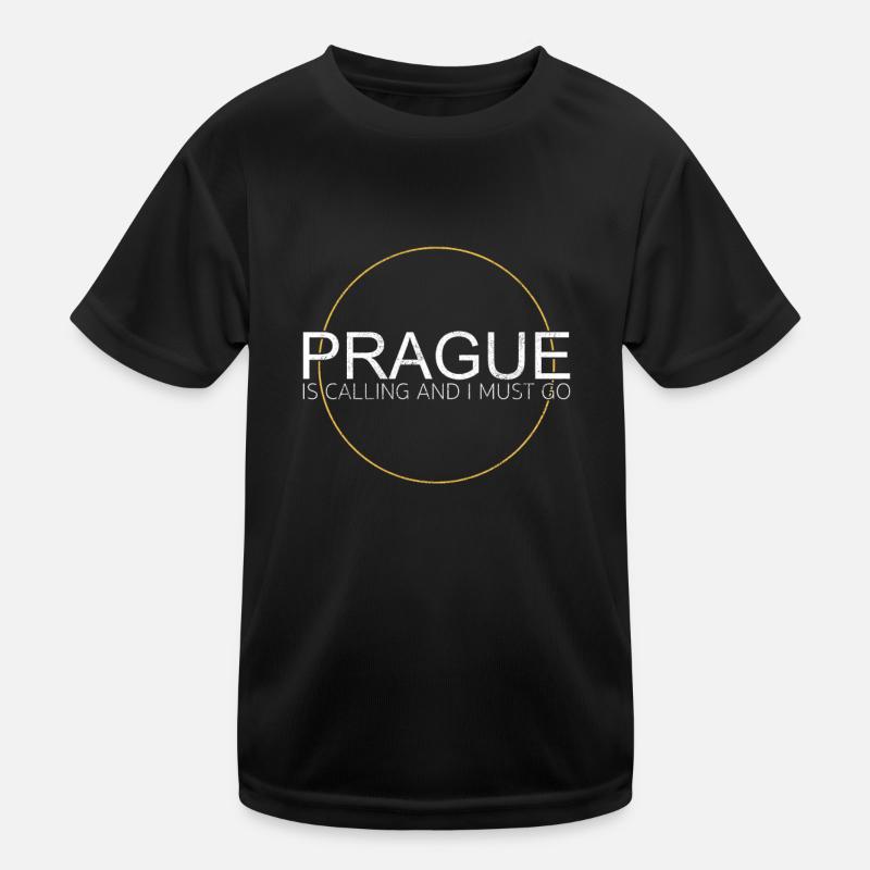 Prag Kinder Funktions-T-Shirt