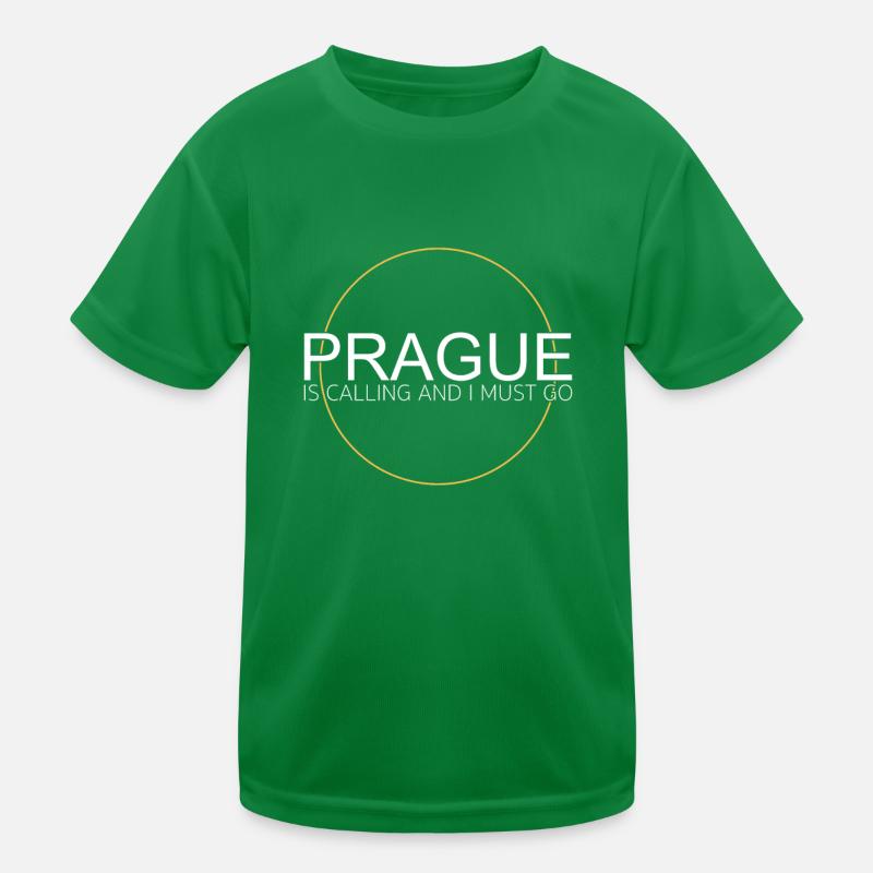 Prag Kinder Funktions-T-Shirt
