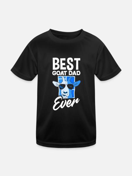 Papa Père Cadeau de la fête des pères - T-shirt sport Enfant - noir - Devant