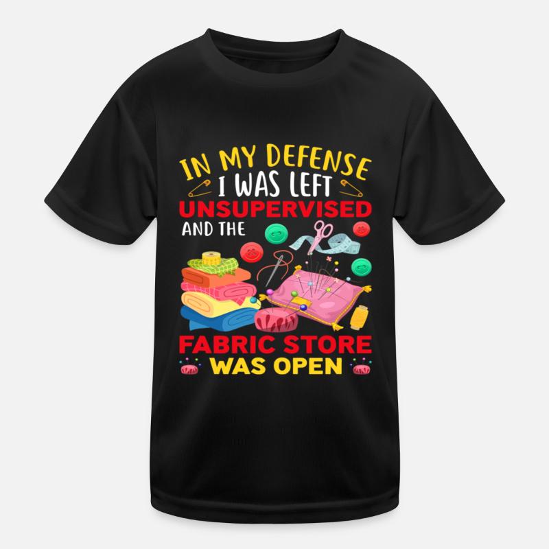 Funny Quilting Gift Kinder Funktions-T-Shirt