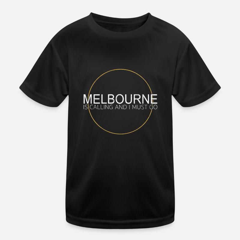 Melbourne Quote Kids Functional T-Shirt