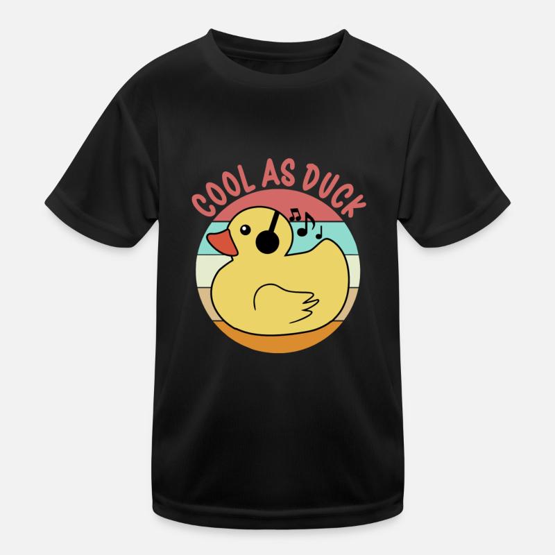 Rubber Ducks Duck Duck Lovers Bathroom Kids Functional T-Shirt