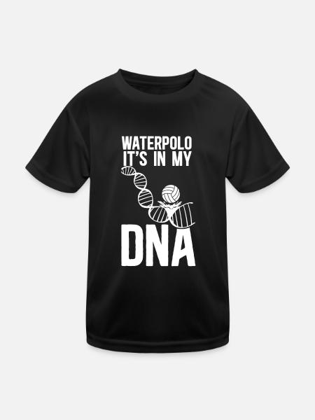 Water Polo Dna Water Polo It's In - Kinder Funktions-T-Shirt - Schwarz - Vorne