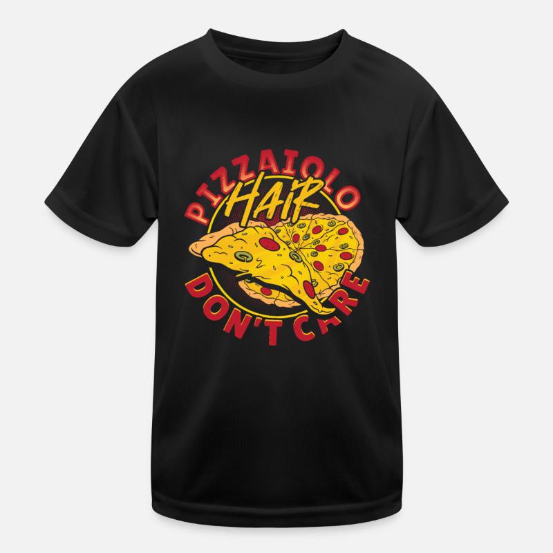 Pizza Making Design für die nächste Pizza Party Kinder Funktions-T-Shirt