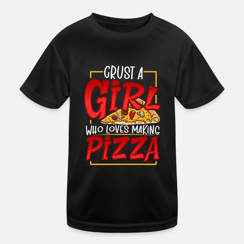 Conception de la fabrication de pizzas pour la prochaine Pizza Party T-shirt sport Enfant