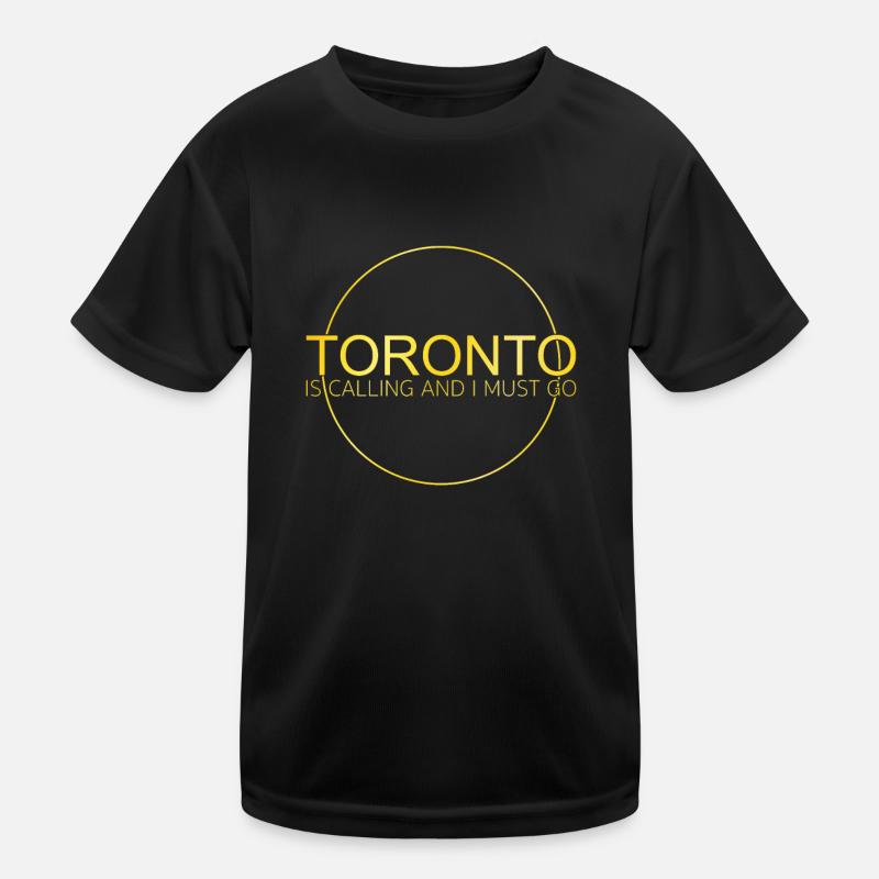 Toronto Spruch Kinder Funktions-T-Shirt