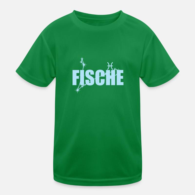 Fische Sternzeichen Pisces Sternbild Kinder Funktions-T-Shirt