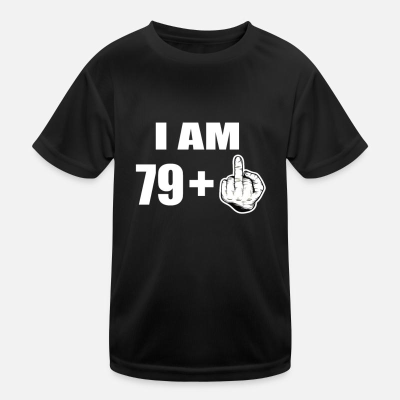 80e anniversaire T-shirt sport Enfant