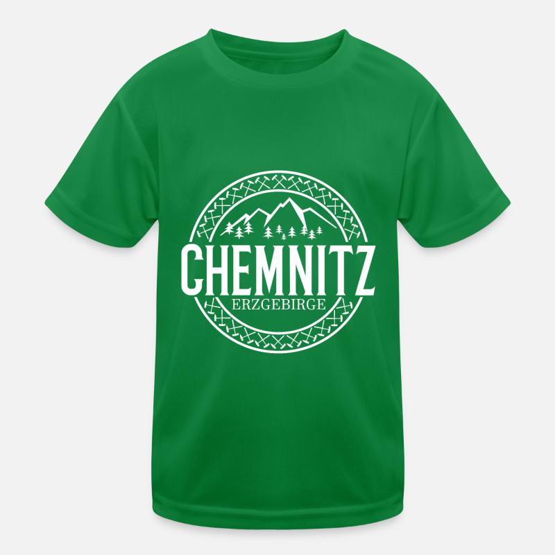 Chemnitz Erzgebirge Kinder Funktions-T-Shirt