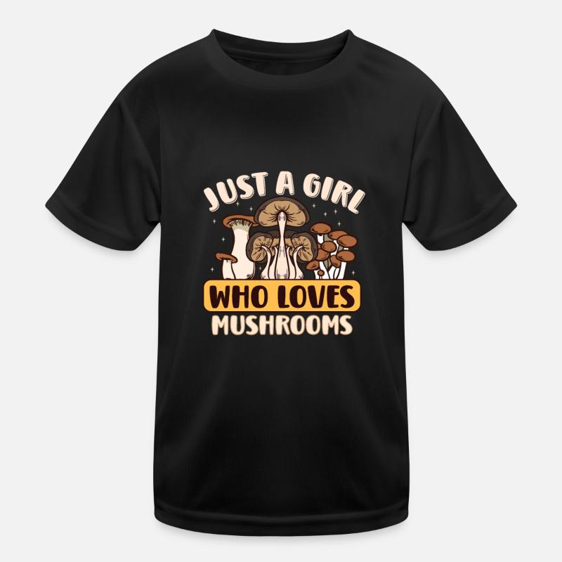 Morels Mushroom Picker Mushroom Farmer Mushroom Kids Functional T-Shirt