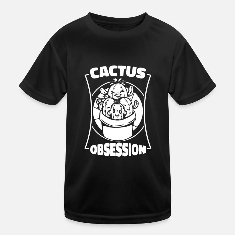 Cactus Garden Cactus Kids Functional T-Shirt