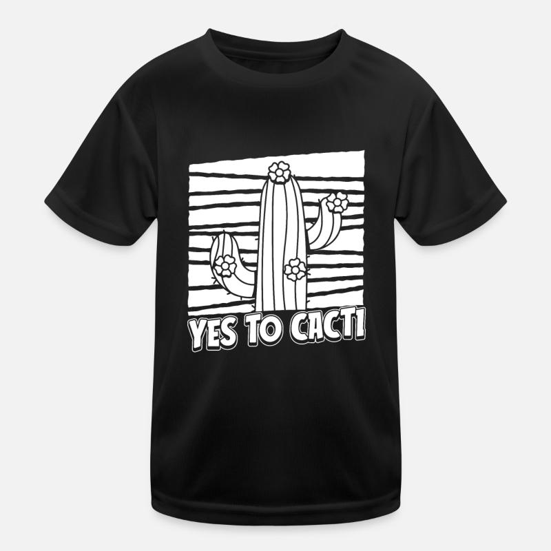 Cactus Garden Cactus Kids Functional T-Shirt