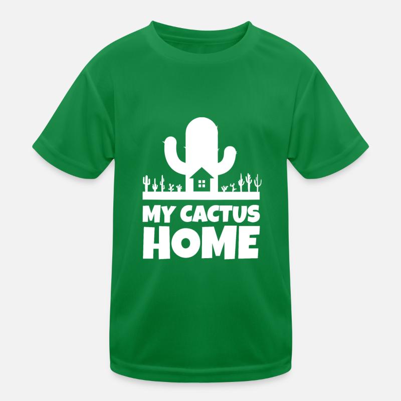 Jardin de cactus T-shirt sport Enfant