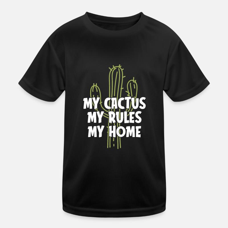 Cactus Garden Cactus Kids Functional T-Shirt