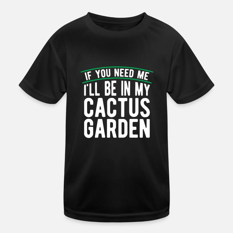 Cactus Garden Cactus Kids Functional T-Shirt