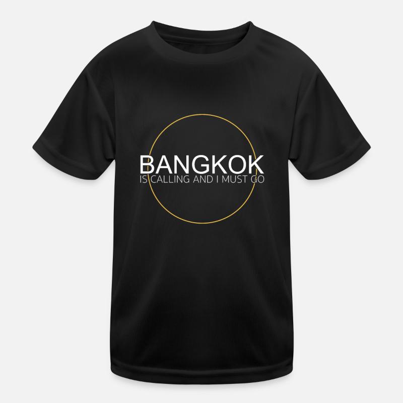 Bangkok Spruch Kinder Funktions-T-Shirt