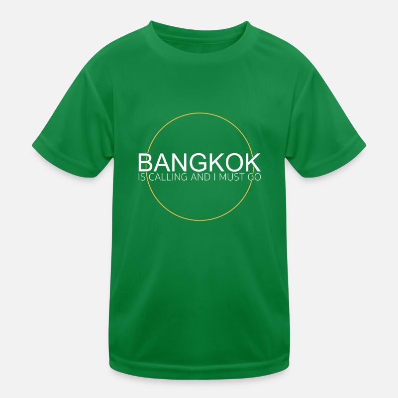Bangkok Spruch Kinder Funktions-T-Shirt