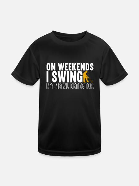 Détecteur de métaux Sondler - T-shirt sport Enfant - noir - Devant