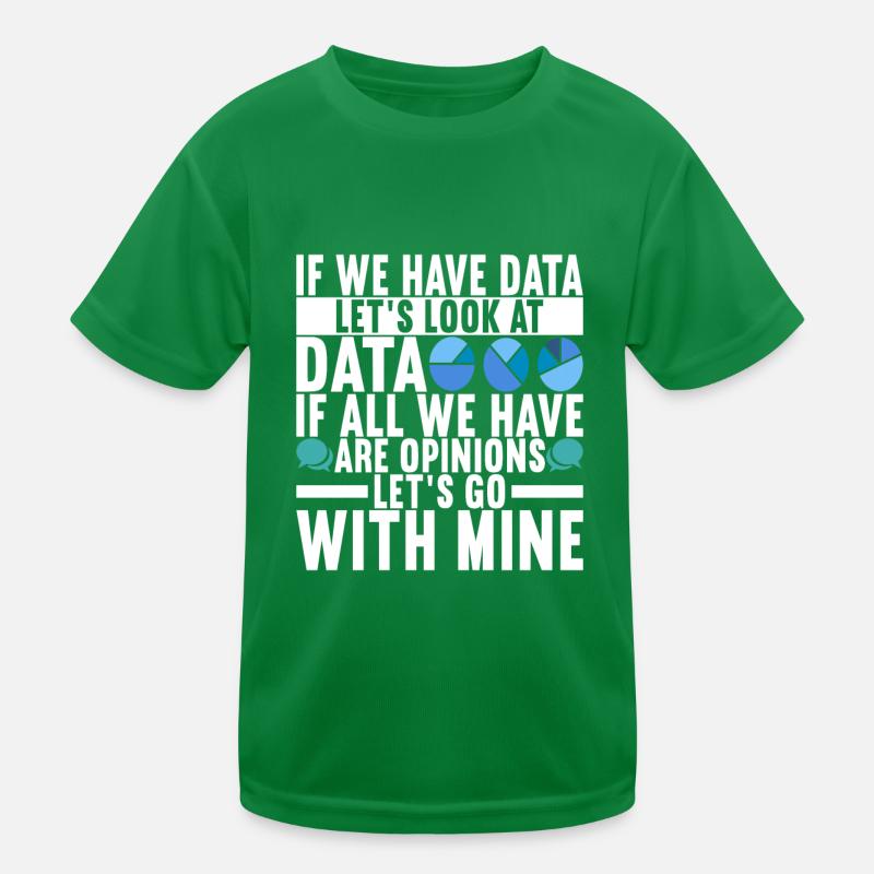 Data Scientist Data Analyst Kinder Funktions-T-Shirt
