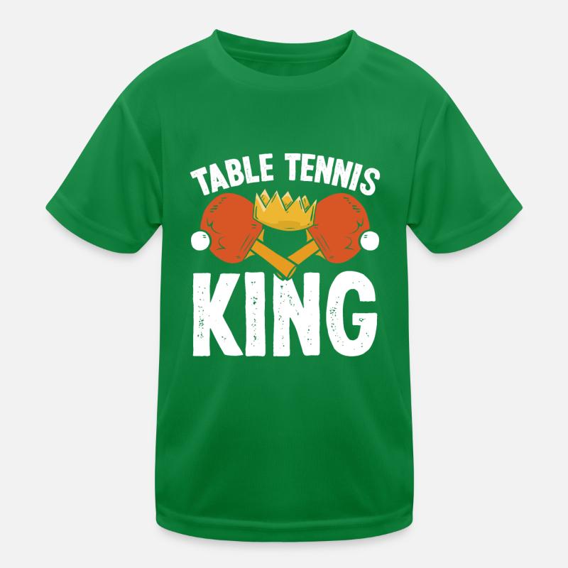 Roi du tennis de table T-shirt sport Enfant