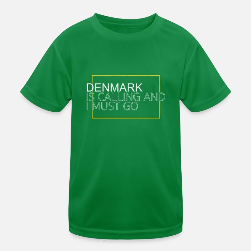 Denmark Saying Kids Functional T-Shirt