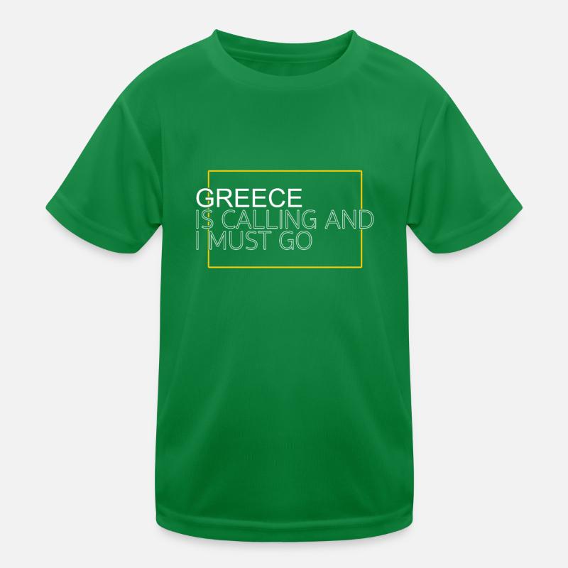 Grèce Dicton T-shirt sport Enfant