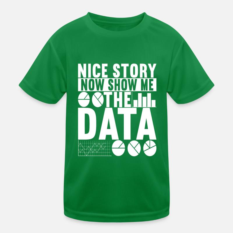 Data Scientist Data Analyst Kinder Funktions-T-Shirt