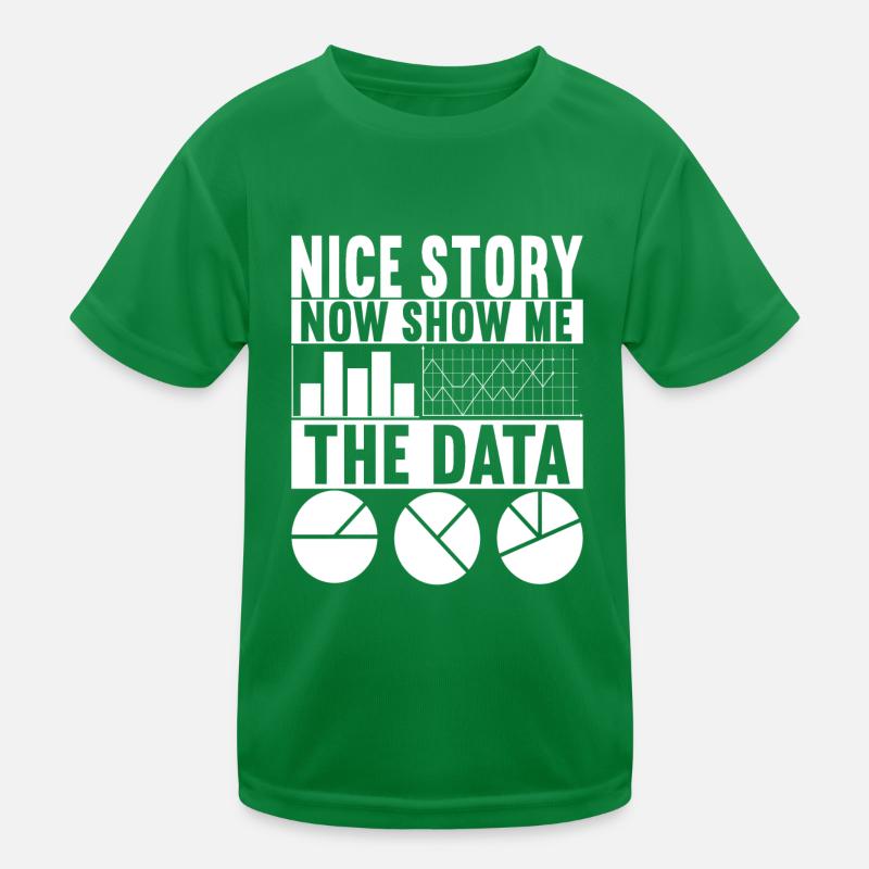 Analyste de données Data Scientist T-shirt sport Enfant