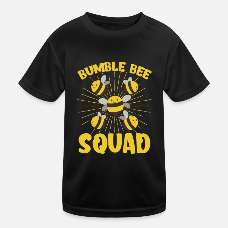 Bee Squad Kinder Funktions-T-Shirt