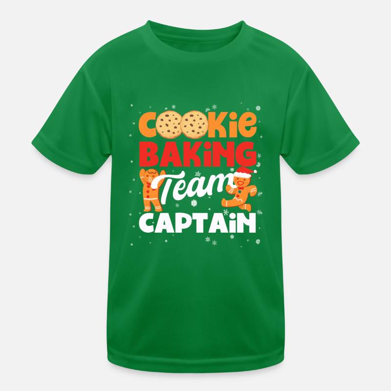 Capitaine de l’équipe de cuisson des biscuits T-shirt sport Enfant