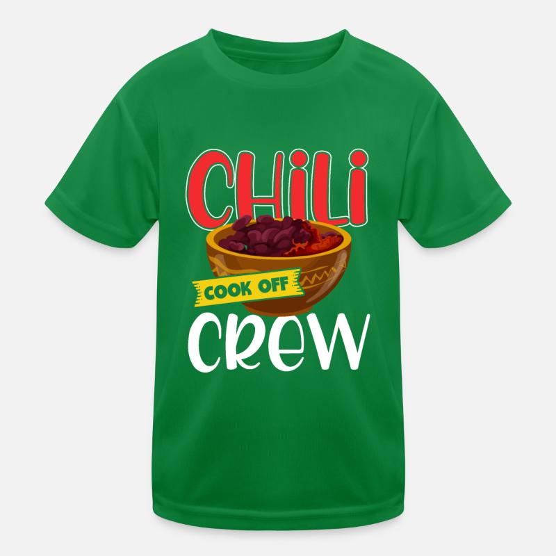 Chili Cook Off Crew T-shirt sport Enfant