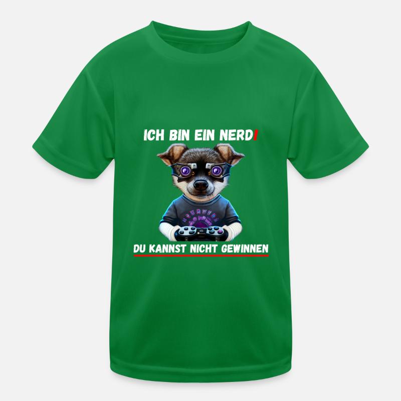 Ich bin ein Nerd - Du kannst nicht gewinnen Kinder Funktions-T-Shirt