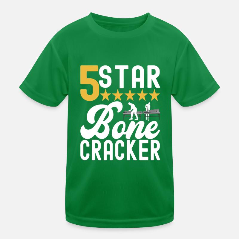 Chiropractor Chiropractic Physiotherapy Kids Functional T-Shirt