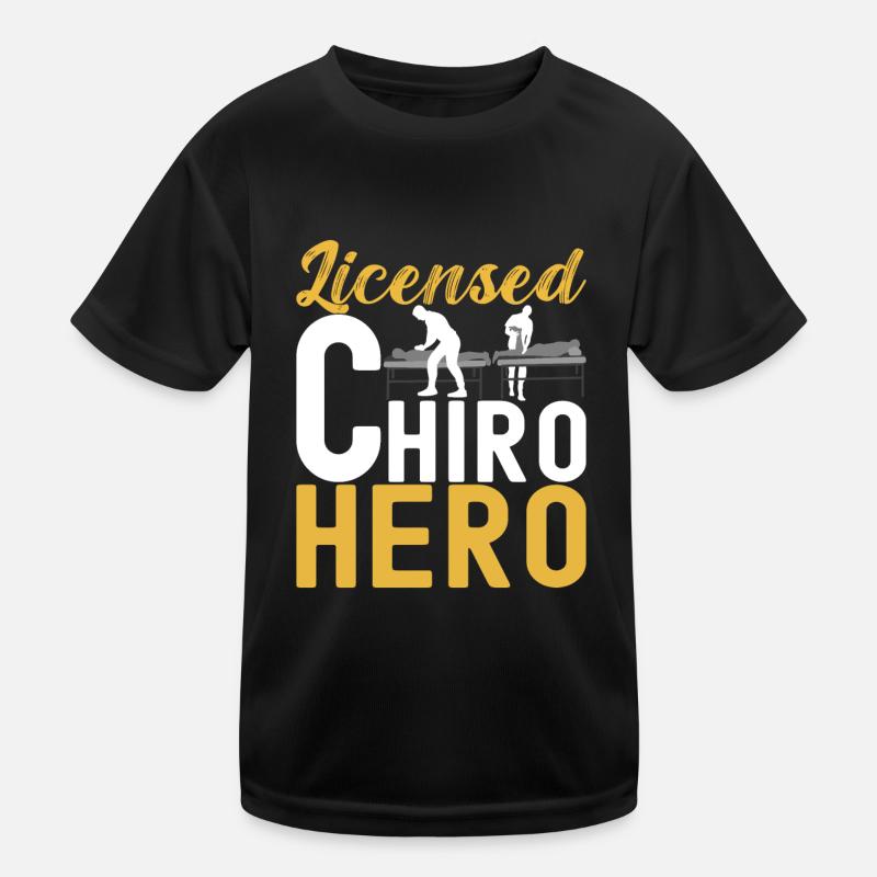 Chiropractor Chiropractic Physiotherapy Kids Functional T-Shirt