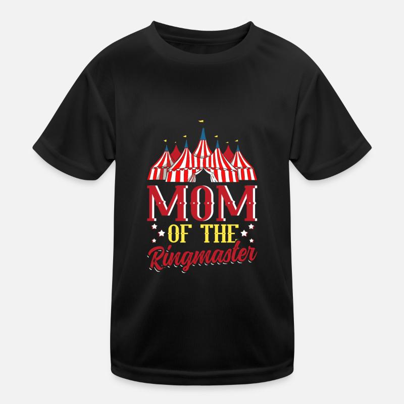Zirkuspartyzubehör - Mutter Des Ringmeisters Kinder Funktions-T-Shirt